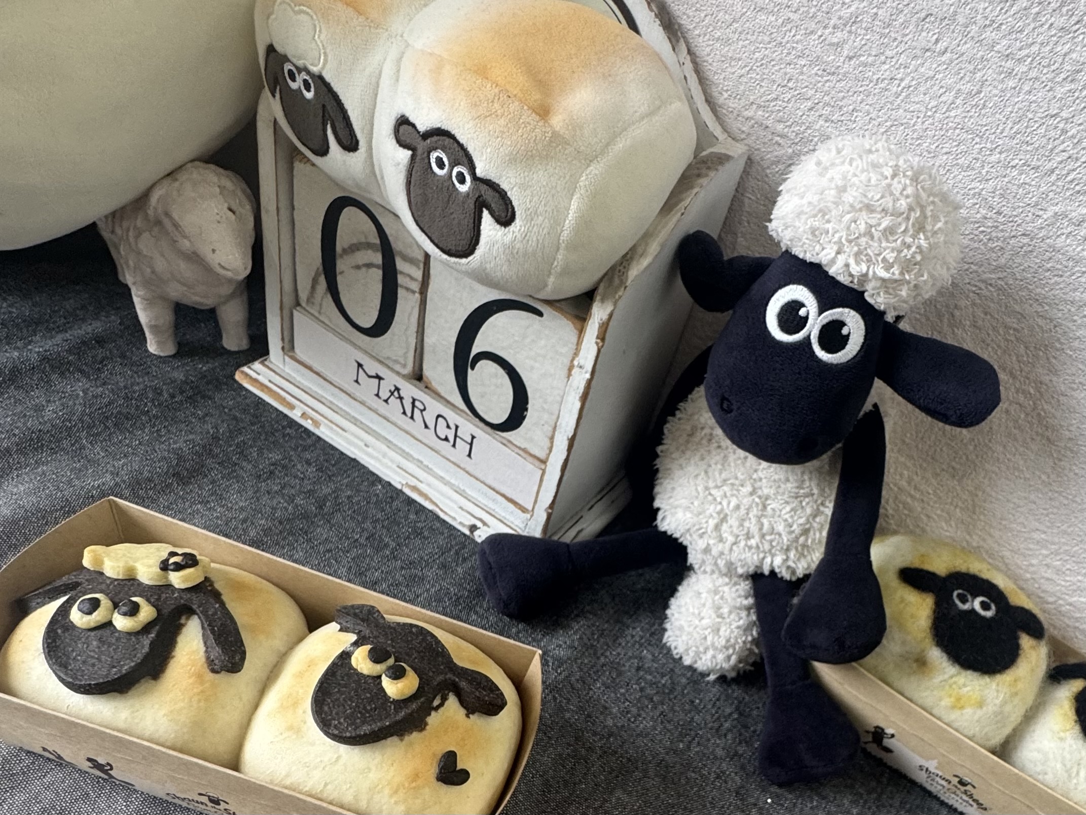 忠岡から滋賀にひつじのショーンファームガーデンでパン作り体験　完成したパン